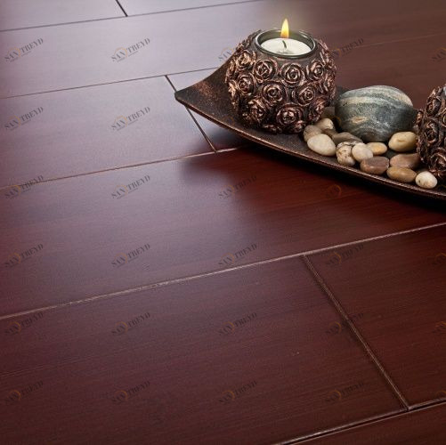 Массивная доска Parketoff Мокачино Горизонт Бамбук Селект (Гладкая) 1000х126 мм 2600300420