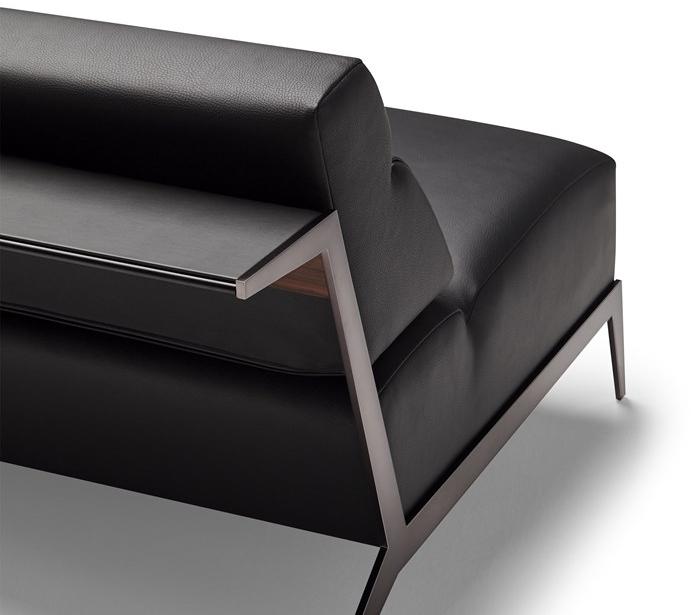 José Martínez Medina Секционный кожаный диван Blacktone sun-id-1459993 - Вид №3