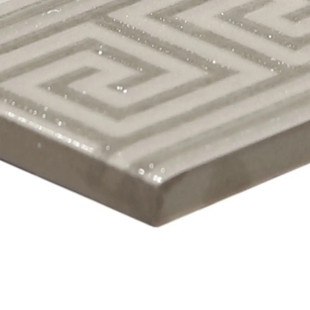 Бордюр Шахтинская Плитка Дора - керамический декор с геометрическим узором 82622778 STLM-0948094 - Вид №1