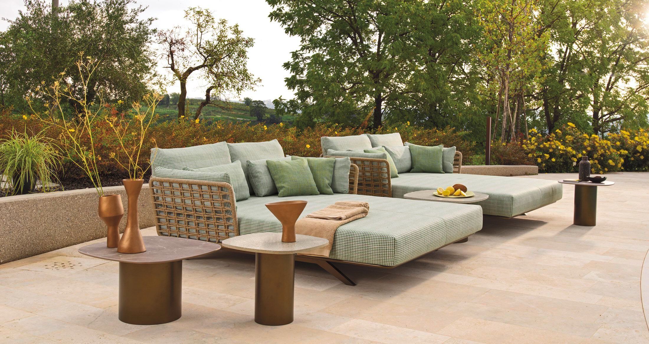 HPL квадратный низкий садовый стол Roberti Armàn ARCH-00092486 - Вид №3