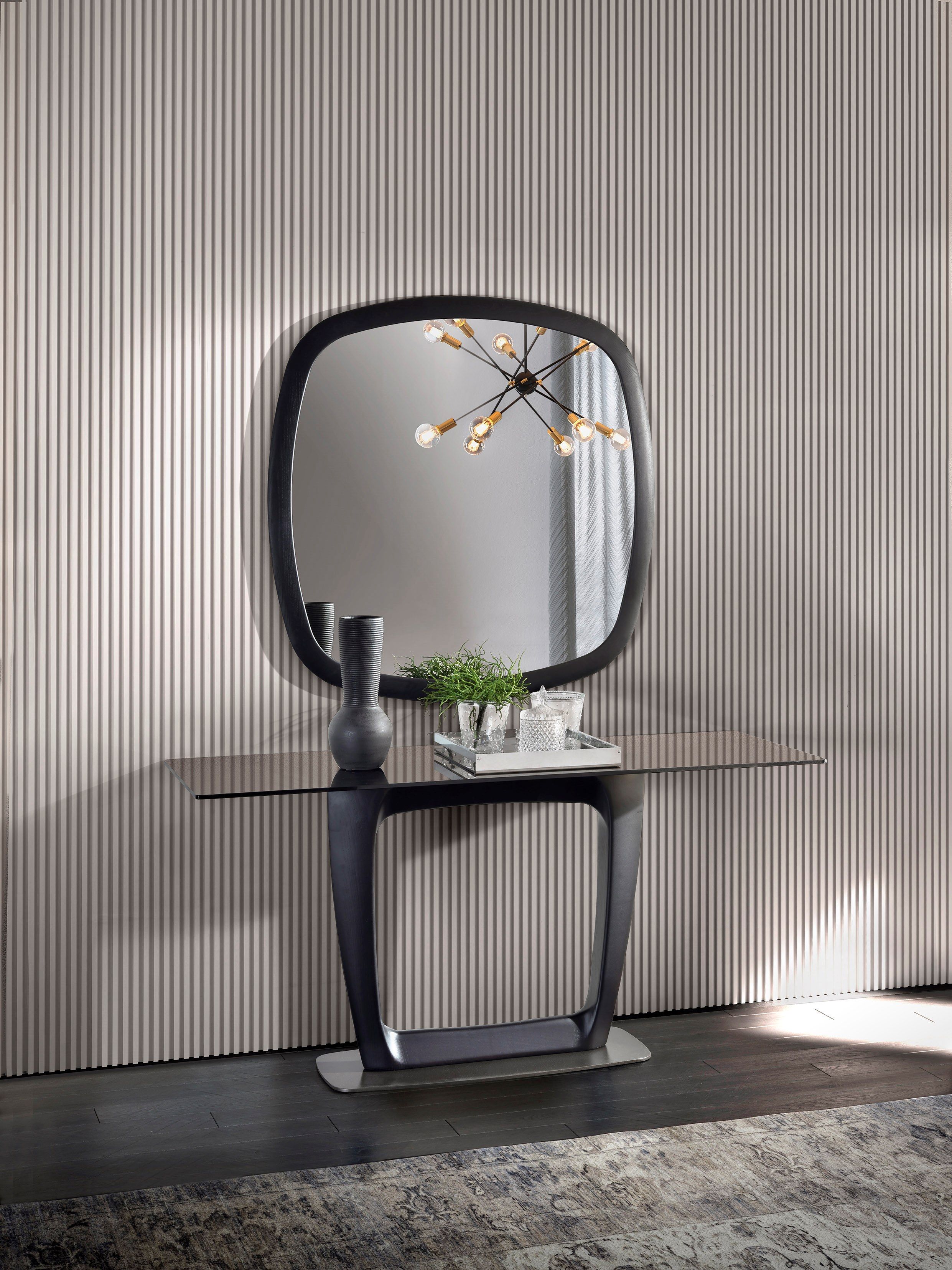 Консоль из дерева и стекла Pacini & Cappellini Aaron ARCH-00140081 - Вид №1