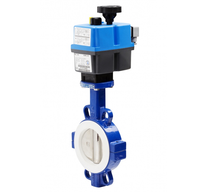 GENEBRE 2101 14 Дисковый затвор межфланцевого типа Монтаж между фланцами PN 10/16 - ANSI 150 фунтов  - Вид №2