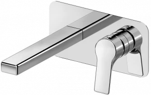 Fir Italia Смеситель для раковины настенный из латуни с тарелкой New handy 52 5210108