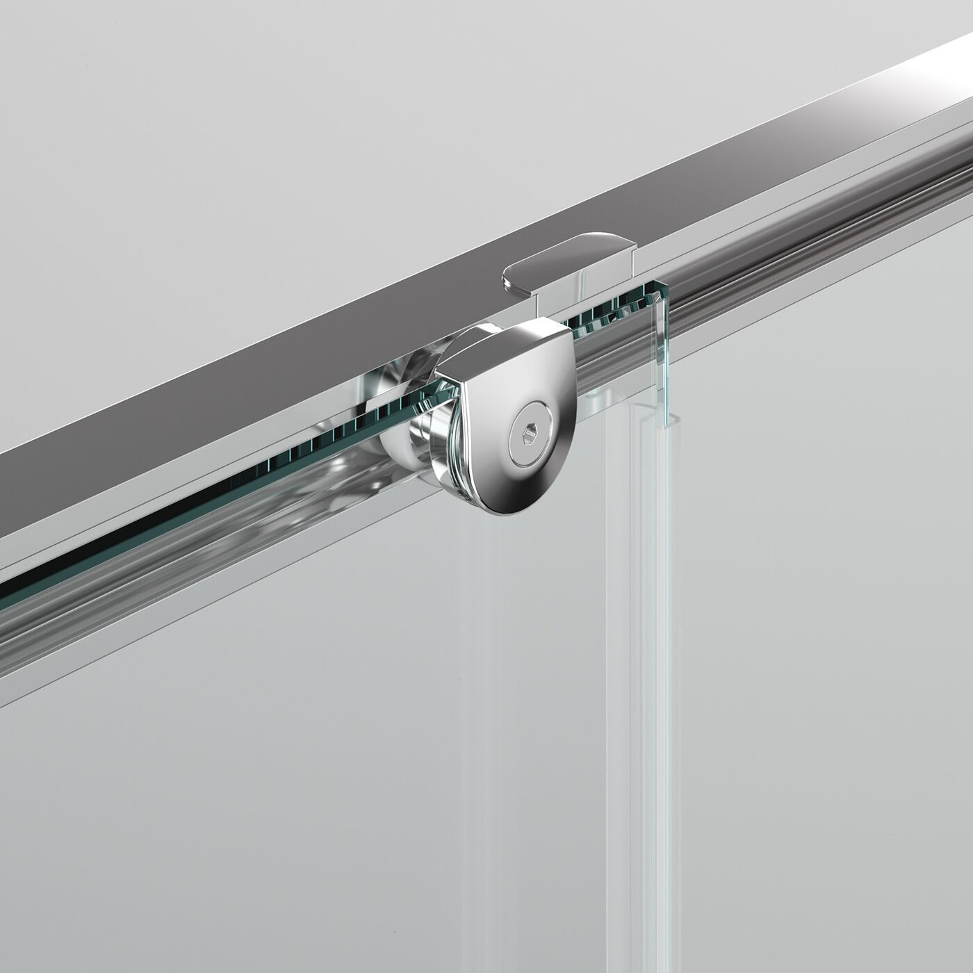 Стеклянная душевая кабина с раздвижной дверью Vismaravetro SERIE 7200 ARCH-00057320 - Вид №2