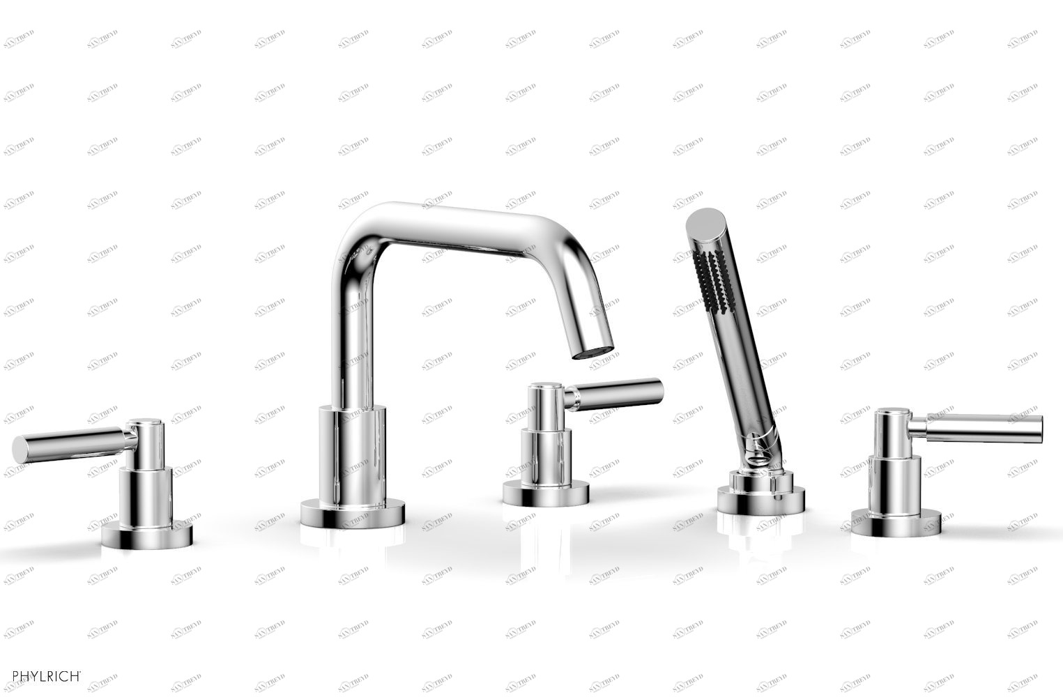 Смеситель для ванны BASIC Phylrich  D2132D1-026 Хромированный