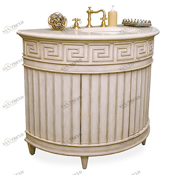 Тумбочка, большая (от 37 до 59,5) 06801-110-411 Fluted Sink Chest - Light Ambella 