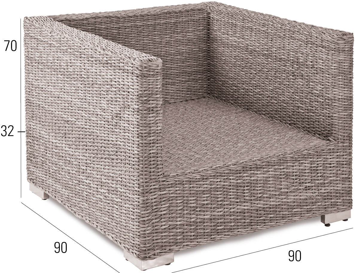 68.00.0430 Кресло Bellini Twist Oyster Mbm  - Вид №2