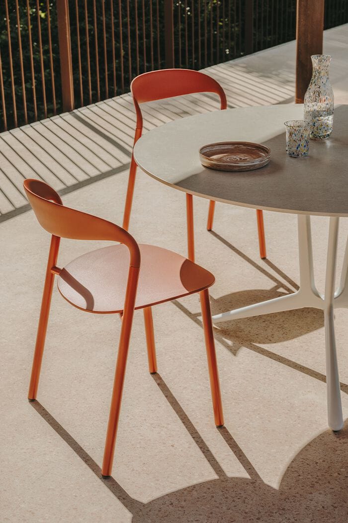 Полипропиленовый садовый стул Lapalma HAWI OUTDOOR ARCH-00150285 - Вид №5