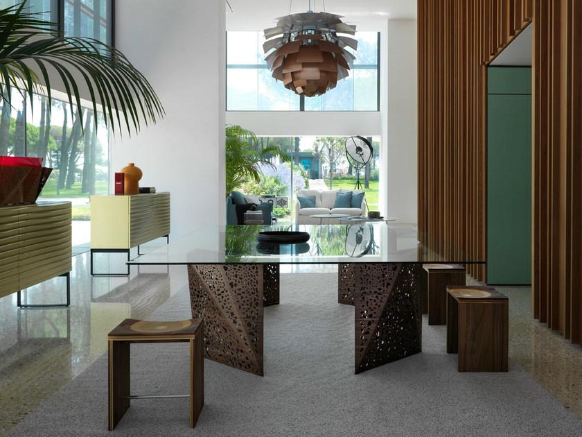 Casamania & Horm Прямоугольный световой стол Riddled sun-id-1482311 - Вид №3