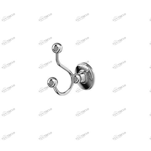 Крючок двойной, ХРОМ [ARCA4 CHR] Arcade Burlington ARCA4 CHR