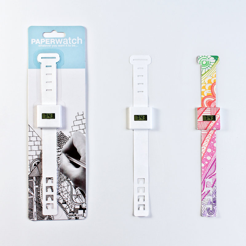 Часы для настоящих художников SUCK UK SKPAPERWATCH1 - Вид №6