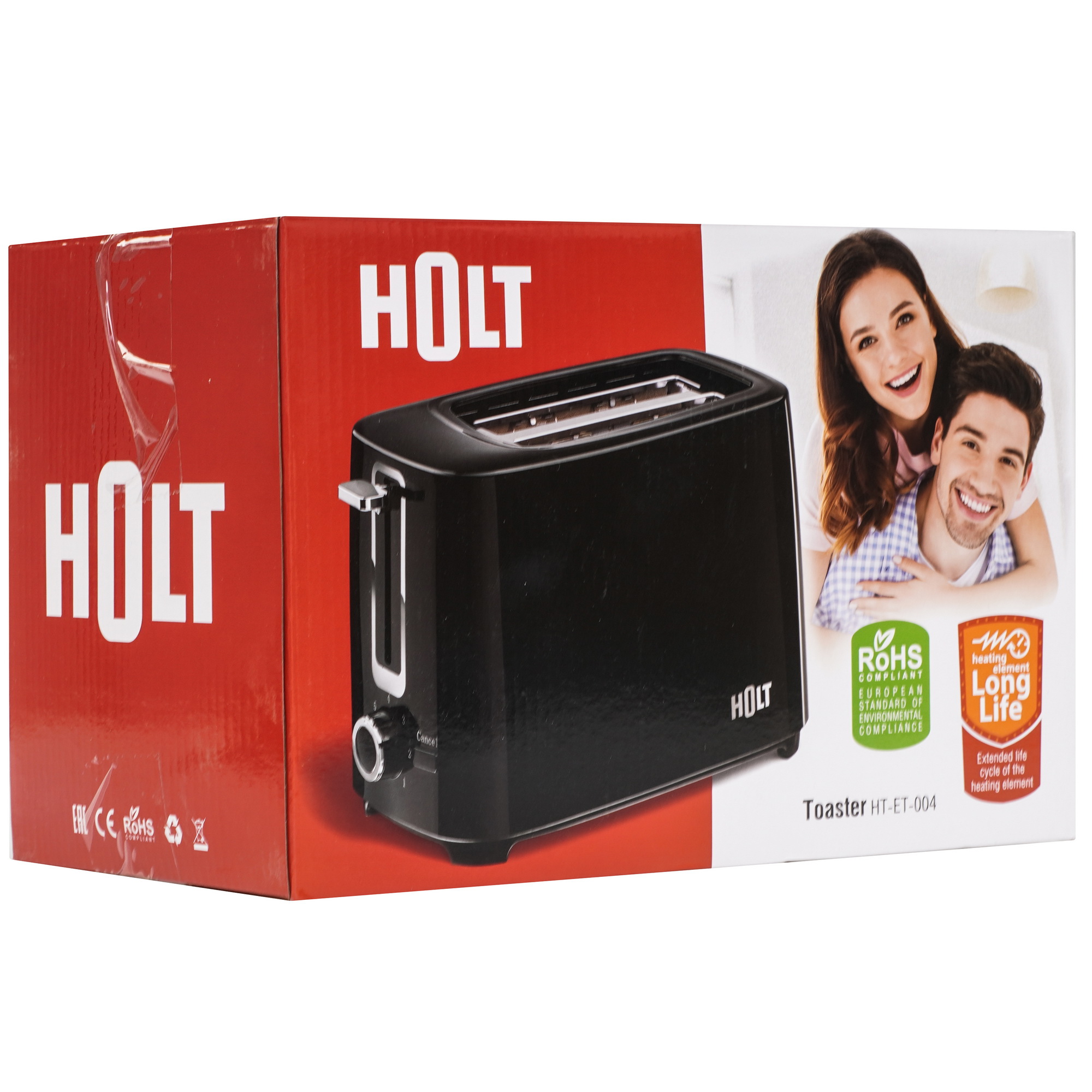 9284889 Тостер Holt HT-ET-004 черный STDN-0013905 - Вид №7
