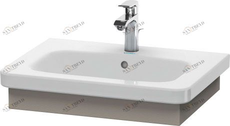 DS608001414 Подвесная раковина настенная овальная Duravit Durastyle белая