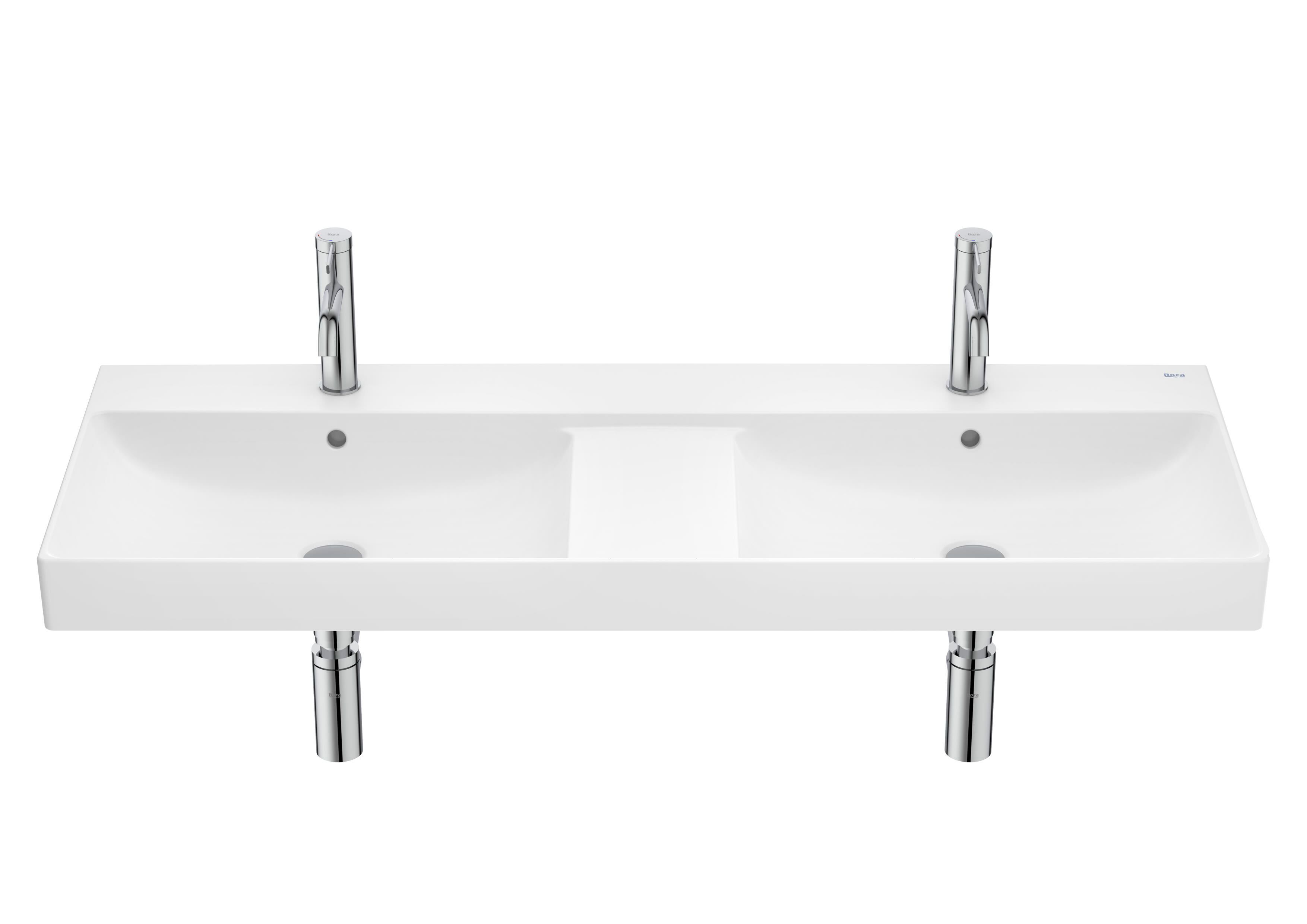 Керамическая двойная раковина с столешницей Roca Ona ARCH-00024508 - Вид №6