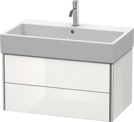 XS419506060 XSquare Тумбочка подвесная Серо-коричневый шелковисто-матовый лак Duravit - Вид №2