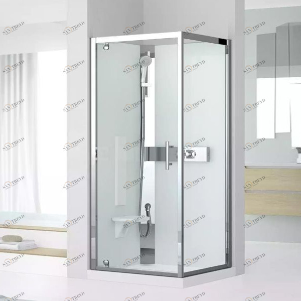 Novellini. Душевая кабина 80x80 GF80 STANDARD с низким душевым поддоном GLAX 3 GL3GF80M1K