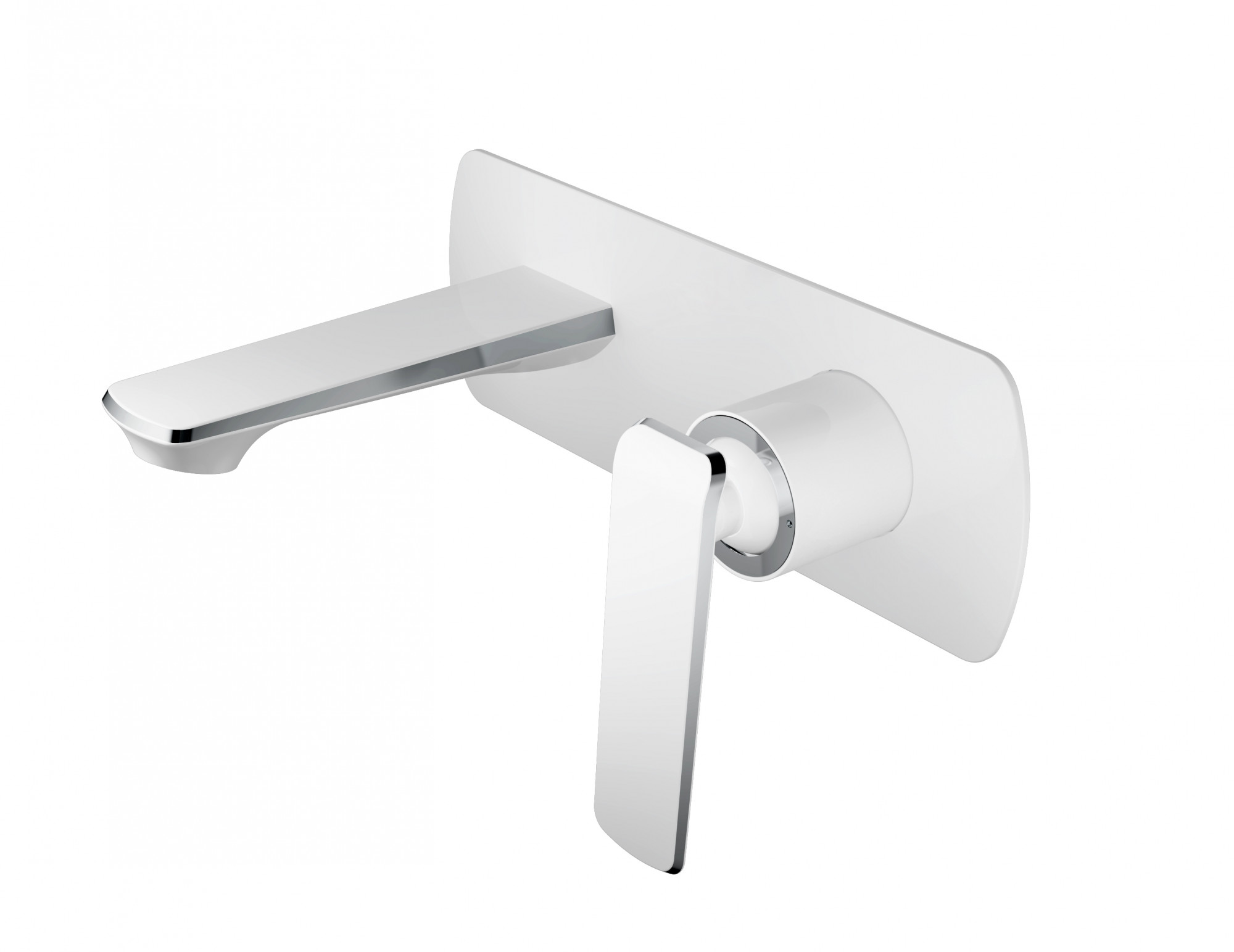 HB80548-8 Встраиваемый смеситель , белый Haiba 