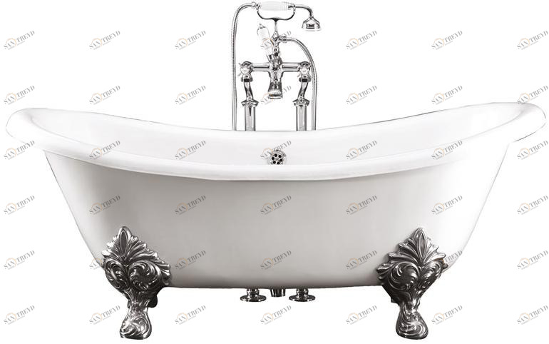 Devon&Devon Отдельностоящая чугунная ванна sun-id-1408456
