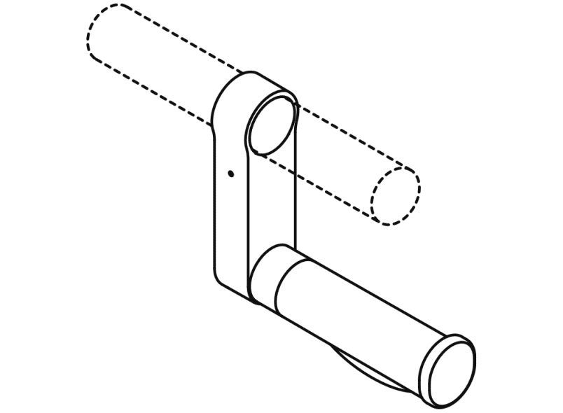 801.50US010 Комплект обновления держателя рулона туалетной бумаги (США) HEWI USA Produkte  - Вид №3