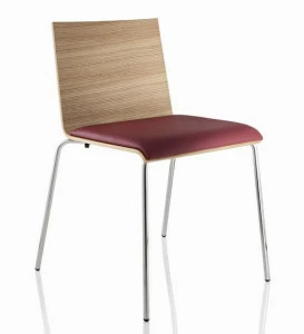 ALMA DESIGN Деревянный стул со встроенной подушкой Casablanca