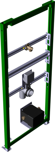 Системная техника  Viega Eco Plus  Элементы для писсуаров VIEGA 655 815 1) Модель 8152.3 Santreyd  - Вид №3