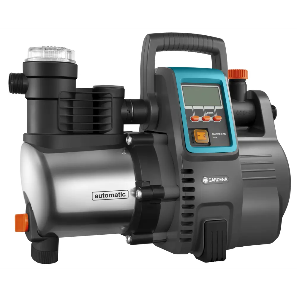 Насос садовый поверхностный Gardena 6000/6 LCD inox STLM-2137871 - Вид №1