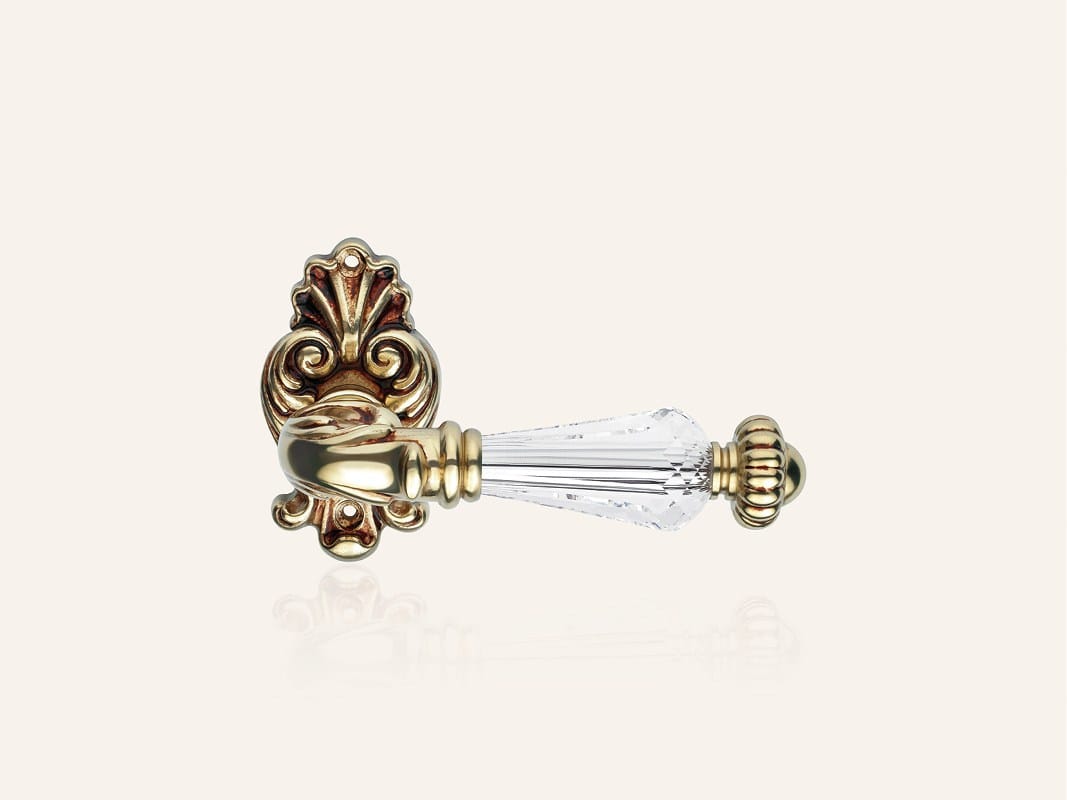 Латунная ручка в классическом стиле с кристаллами Swarovski® с насадкой LINEA CALI' Nympha Crystal ARCH-00088000 - Вид №6