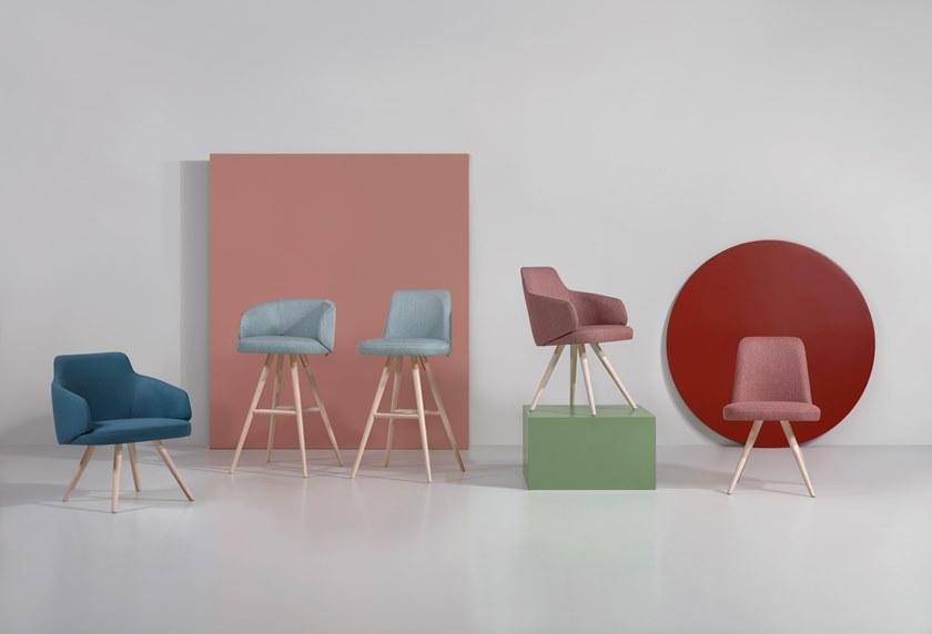 Fenabel Стул из мягкой ткани Nuzzle sun-id-1375087 - Вид №2