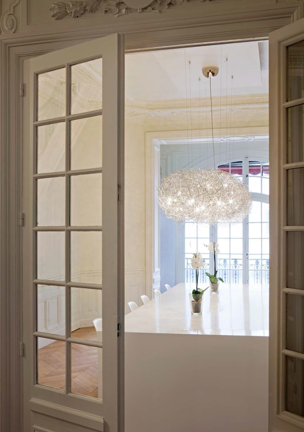 Алюминиевый светодиодный подвесной светильник Catellani & Smith Fil de Fer ARCH-00024788 - Вид №2