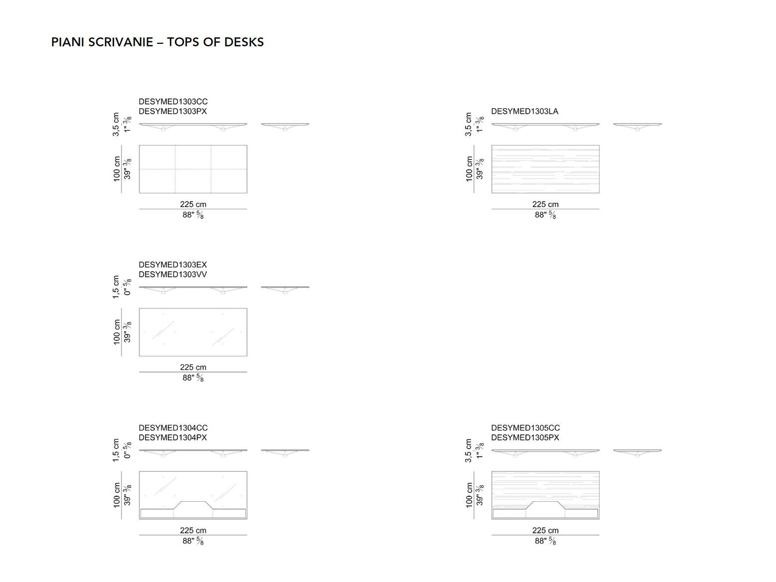 Деревянный угловой рабочий стол с ящиками i 4 Mariani De_Symetria ARCH-00044164 - Вид №9