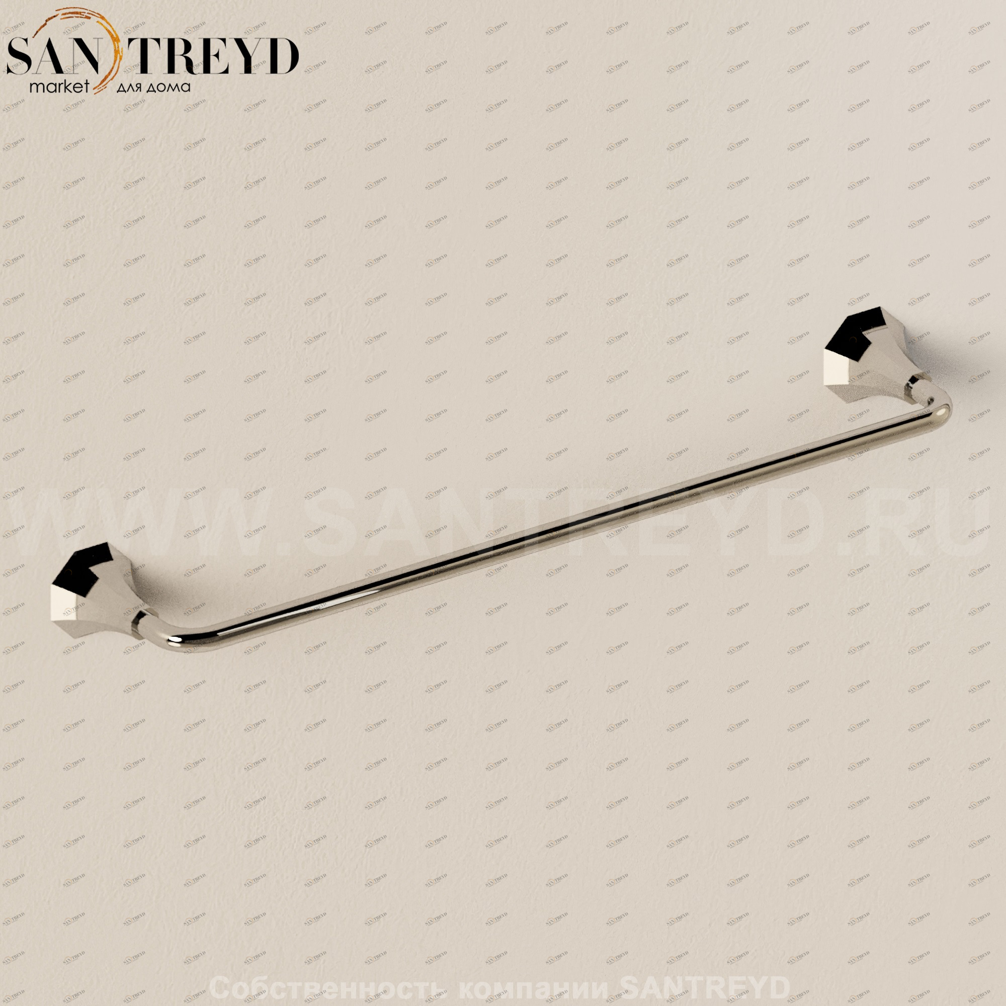 Flaminia EVERGREEN Полотенцедержатель хромированный EG45.CR Ceramica Flaminia EG45CR