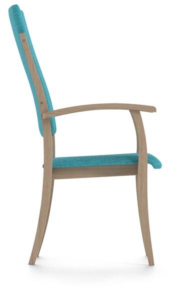 PIAVAL Штабелируемый стул из ткани с высокой спинкой Polka | health & care 30-35/1 - Вид №2