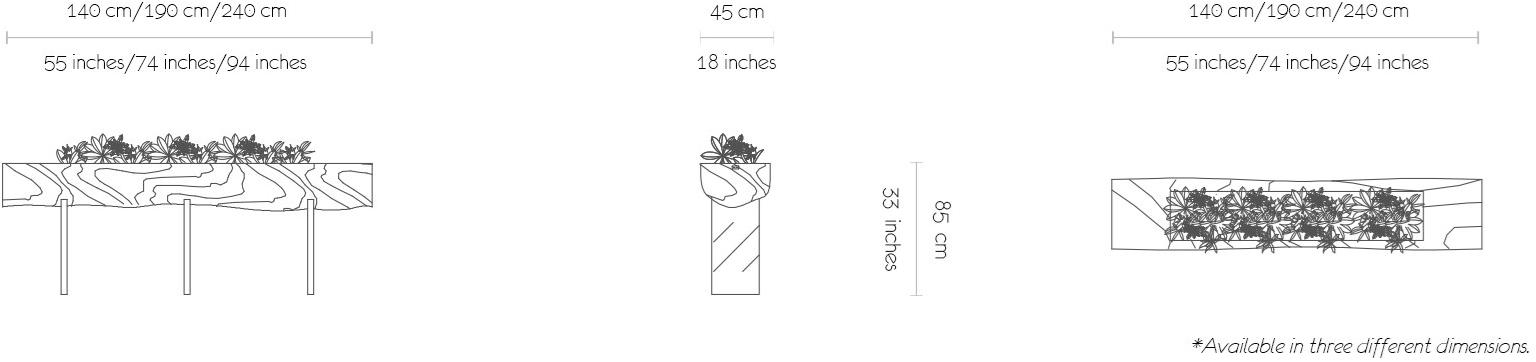 MORADA Прямоугольная консоль из дуба Sunset Sunset co - Вид №4