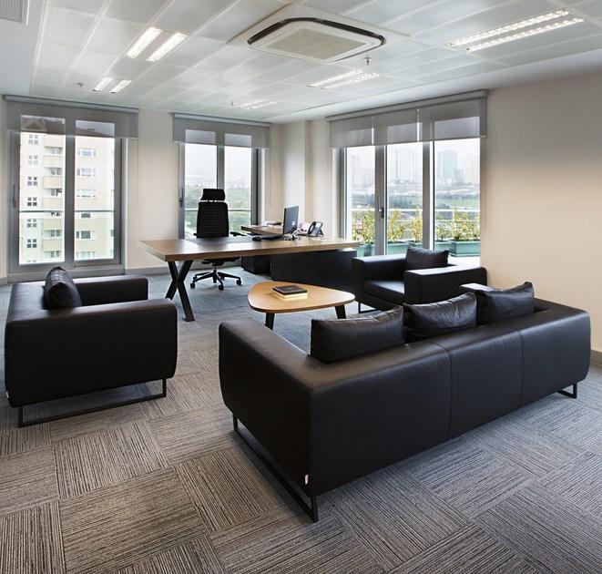 Tuna Ofis Рабочий стол со встроенной полкой Sura sun-id-1510874 - Вид №6