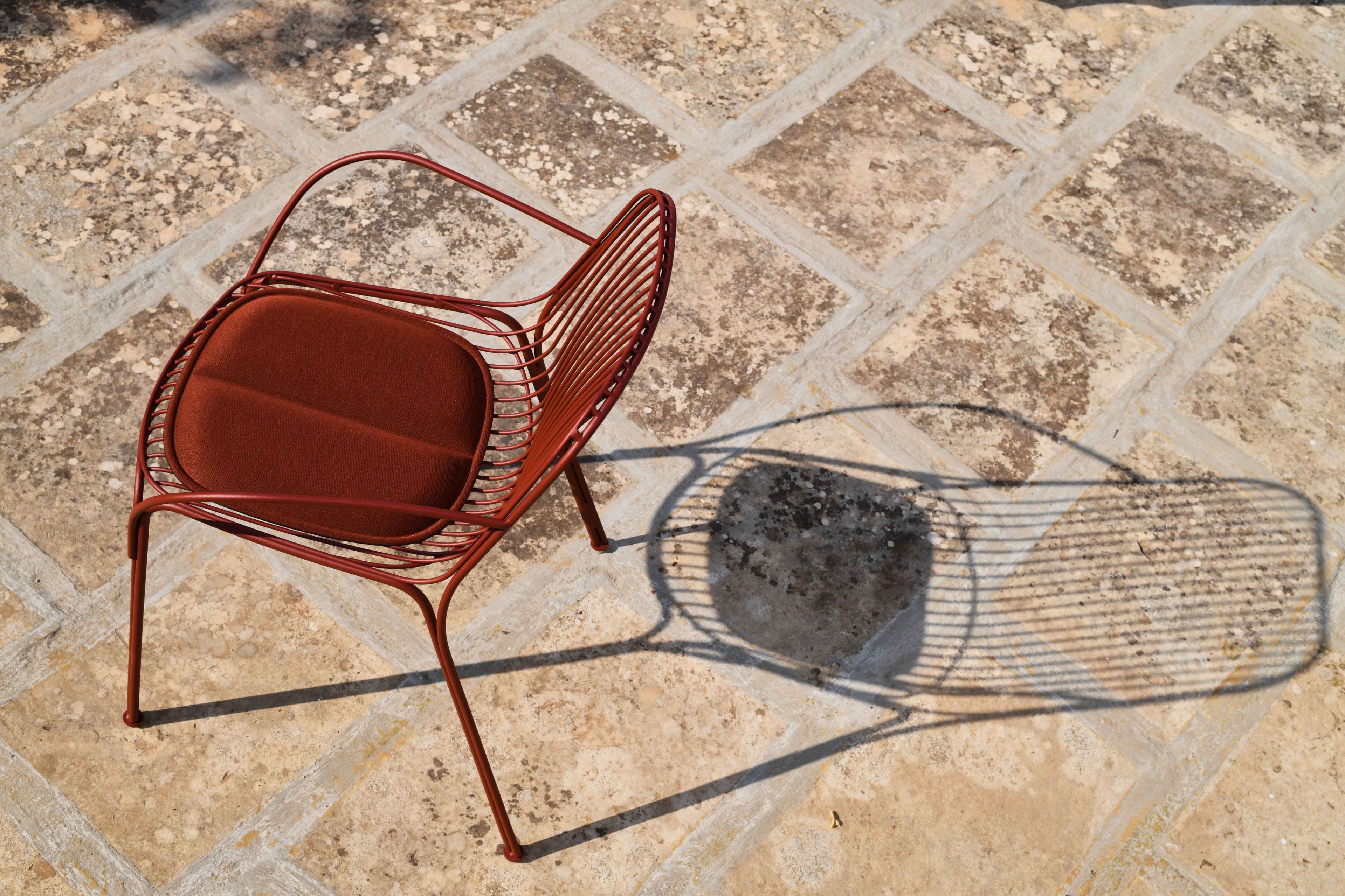 Напольная ткань квадратная однотонная подушка Kartell Hiray ARCH-00015831 - Вид №3