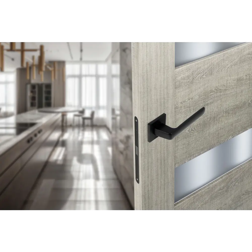 Дверные ручки Edson EDS-131B-Q2 — стильное решение для межкомнатных дверей 85170366 STLM-0059384 - Вид №5