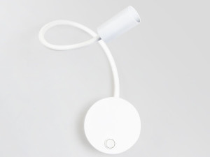 Регулируемый металлический светодиодный настенный светильник