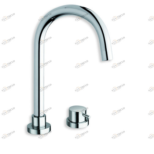 CRITV224 Смеситель для раковины REGULAR на 2 отверстия со сливом Up & Down 1 "1/4 Cristina Rubinetterie 