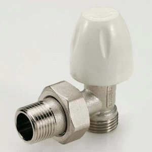 Вентиль НН угловой для радиаторов с разъемным соединением TIEMME 1/2"