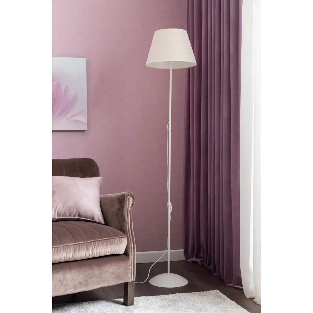 Основание для торшера Simple 1 лампа 3м² Е27 цвет бежевый с золотом 15464326 STLM-2127372 Vitaluce  - Вид №6
