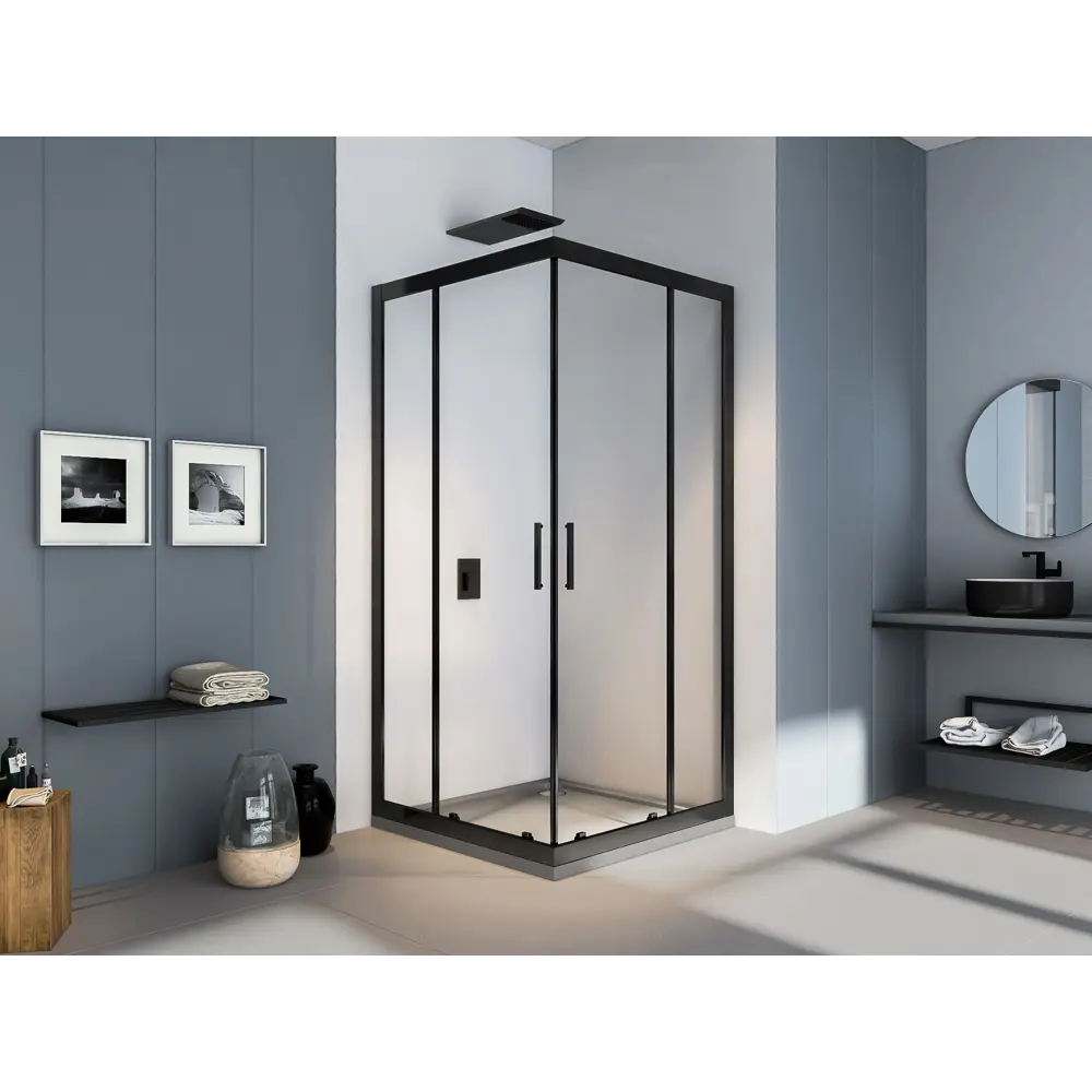 Santreyd Makiato - угловое душевое ограждение с раздвижными дверями 84107347 STLM-0046530