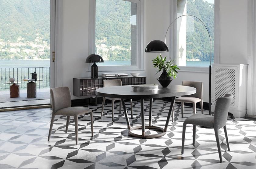 Potocco Комод из дерева и стекла с раздвижными дверцами Sen 886/mb - Вид №5