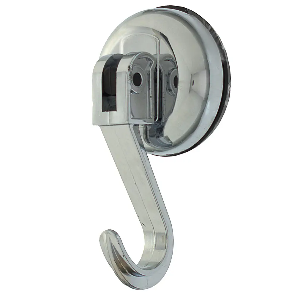 Крючок вакуумный 5.7x5.7 см ПВХ цвет хром нагрузка до 1 кг 18581173 STLM-2152187 Santreyd 
