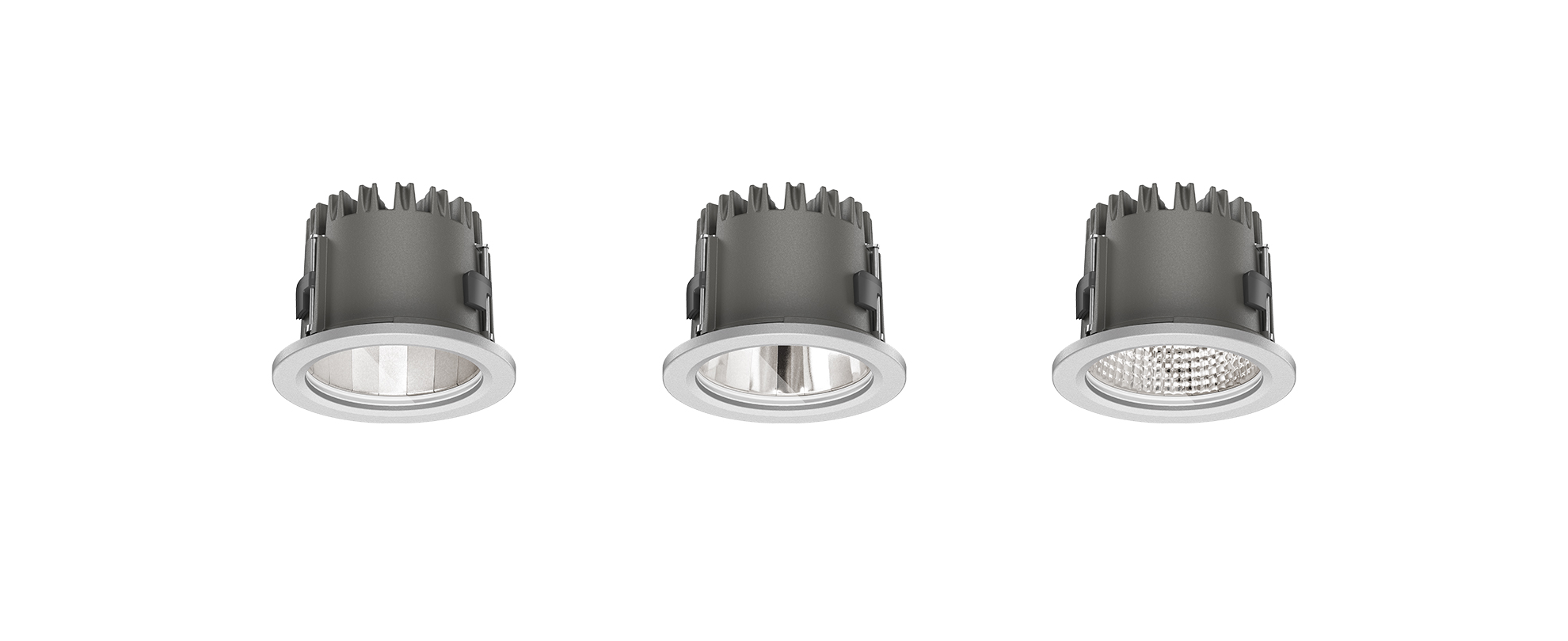 8524303 Встраиваемый в потолок светильник Platek ASTER Medium  ASTER Medium PRO - 8 LED RGBW 36°  - Вид №1