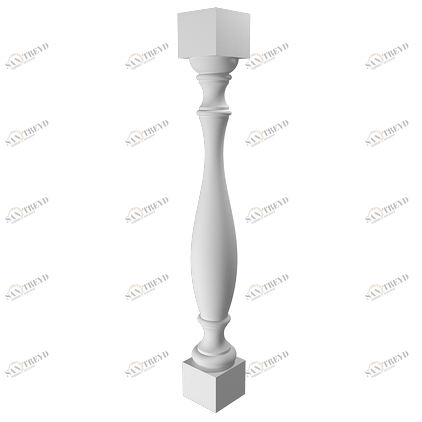 ЕВРОПЛАСТ 4.71.201 Балясина 4.71.201 Пенополиуретан 