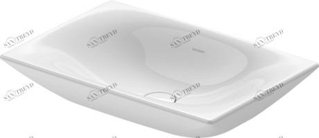 2358600000 Подвесная раковина настенная овальная Duravit Viu