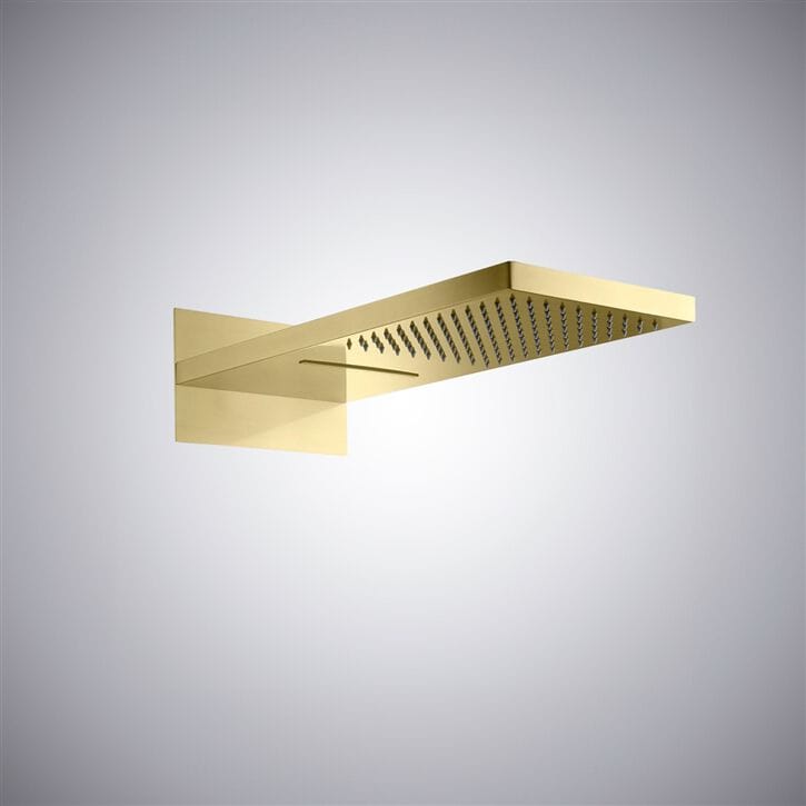 Настенная прямоугольная душевая головка Fontana Showers Luxe Fontaine ARCH-00126304 - Вид №2