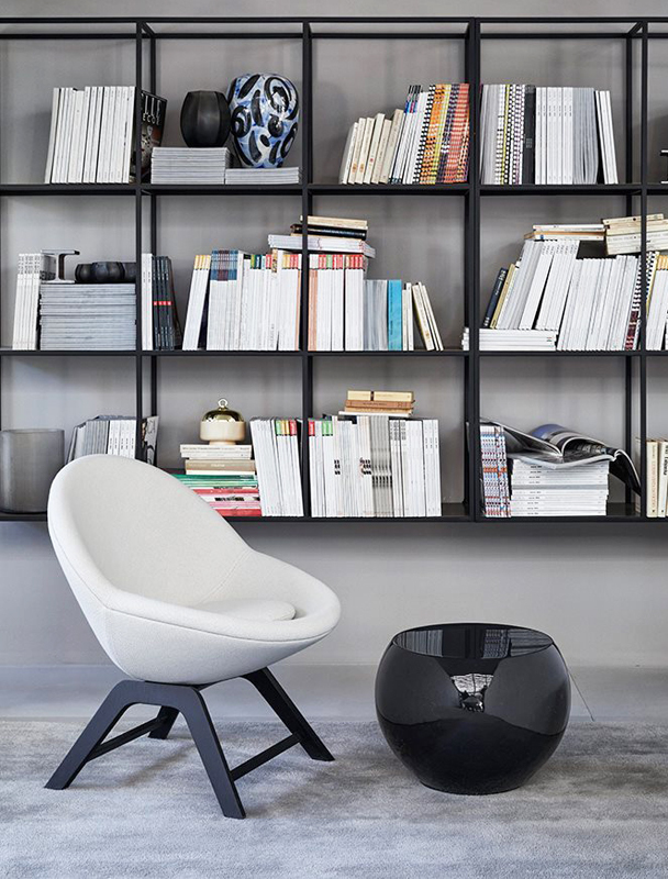 Кресло  MERIDIANI JO base fissa Live - Вид №1