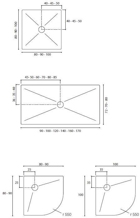 TAMANACO Акриловый душевой поддон sun-id-1351138 - Вид №4
