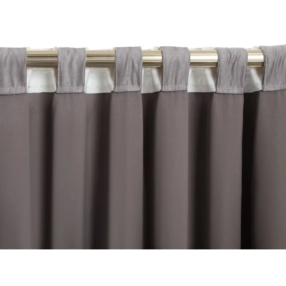 Штора KREAFORTA Manchester с бархатным декором 200x280 см 89405492 STLM-1580205 - Вид №5